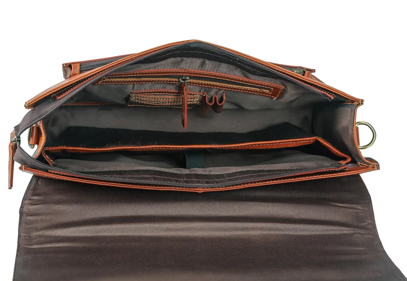 buffalo Leather bag | Leather Laptop bag