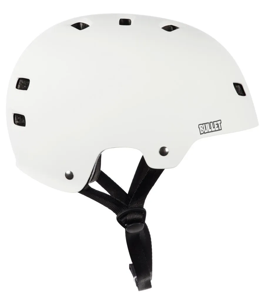 Bullet Deluxe Helmet T35 Adult - 54 - 57cm (White)