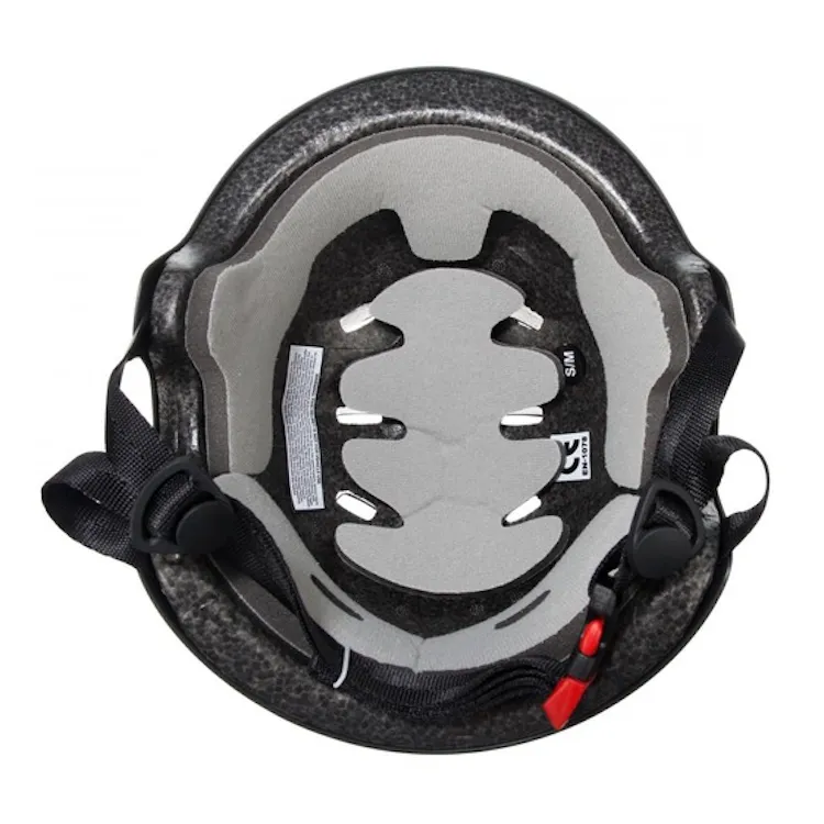 Bullet x Santa Cruz Screaming Hand Silver Matt Black Helmet