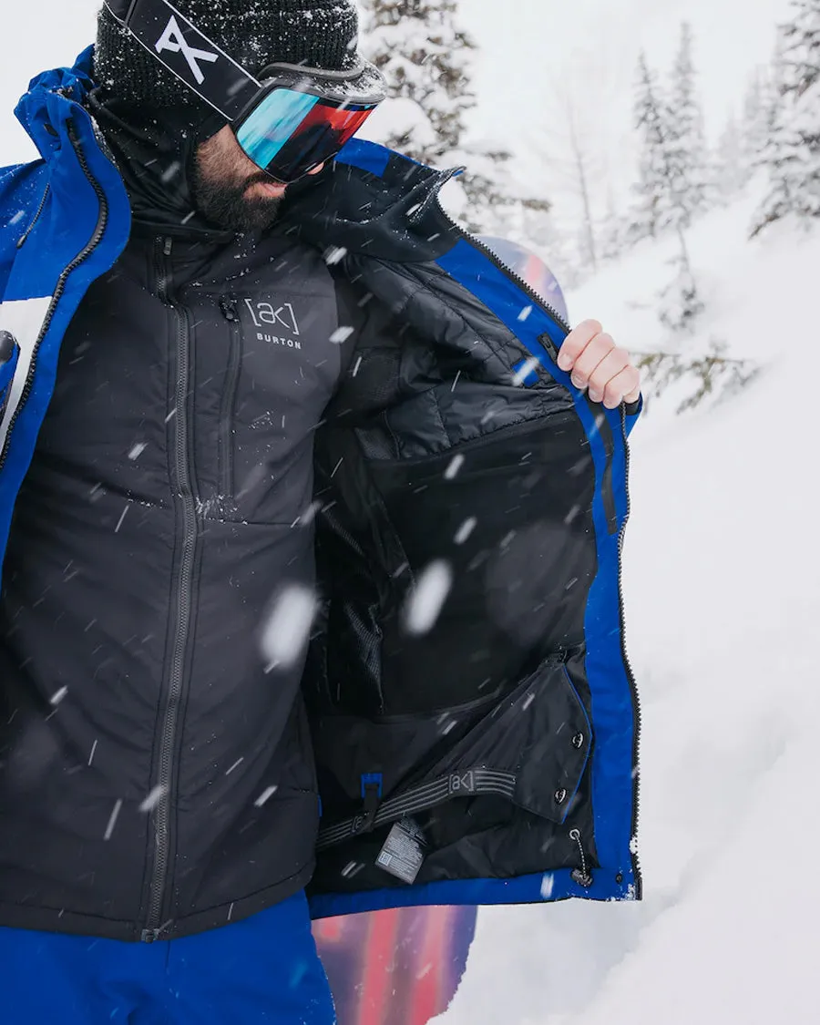 Burton Men's [ak] Swash Gore-Tex Jacket Jake Blue/Gray Cloud/Black 2026