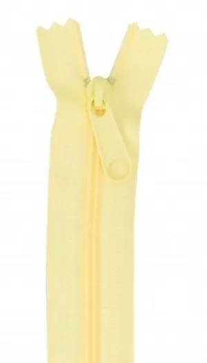 Butter Cream 24" Zipper