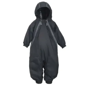 Calikids 2 Zipper Lined Rain Suit - Black