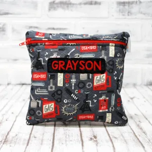 Car Mechanic Personalized Reusable Food Bag