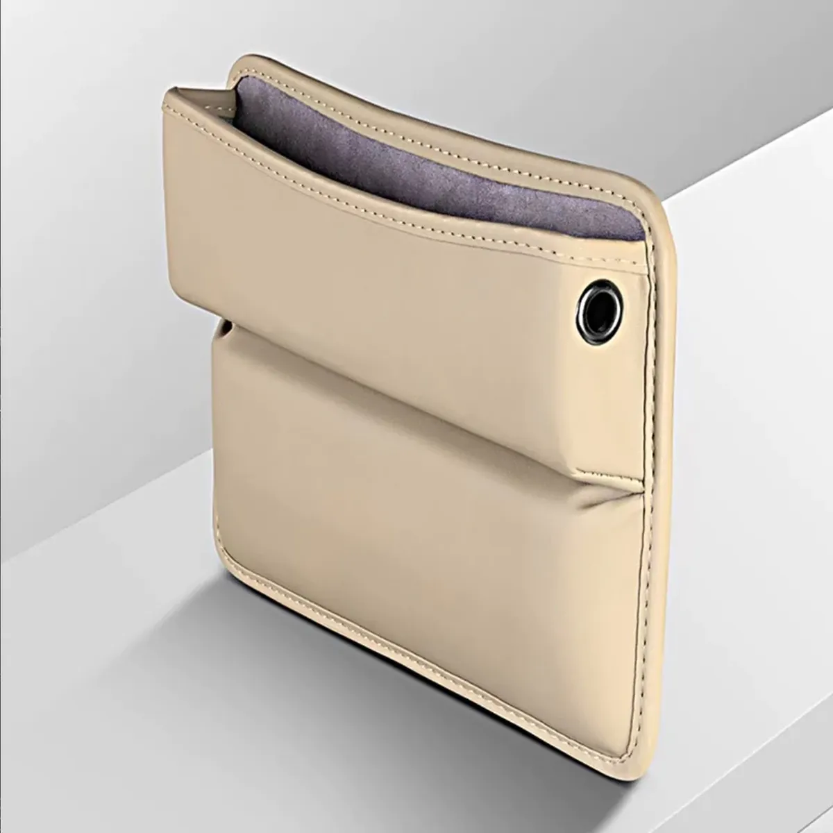 Car Seat Gap Filler Organizer, Custom-Fit For Car, Multifunctional PU Leather Console Side Pocket Organizer for Cellphones, Cards, Wallets, Keys WAUE226