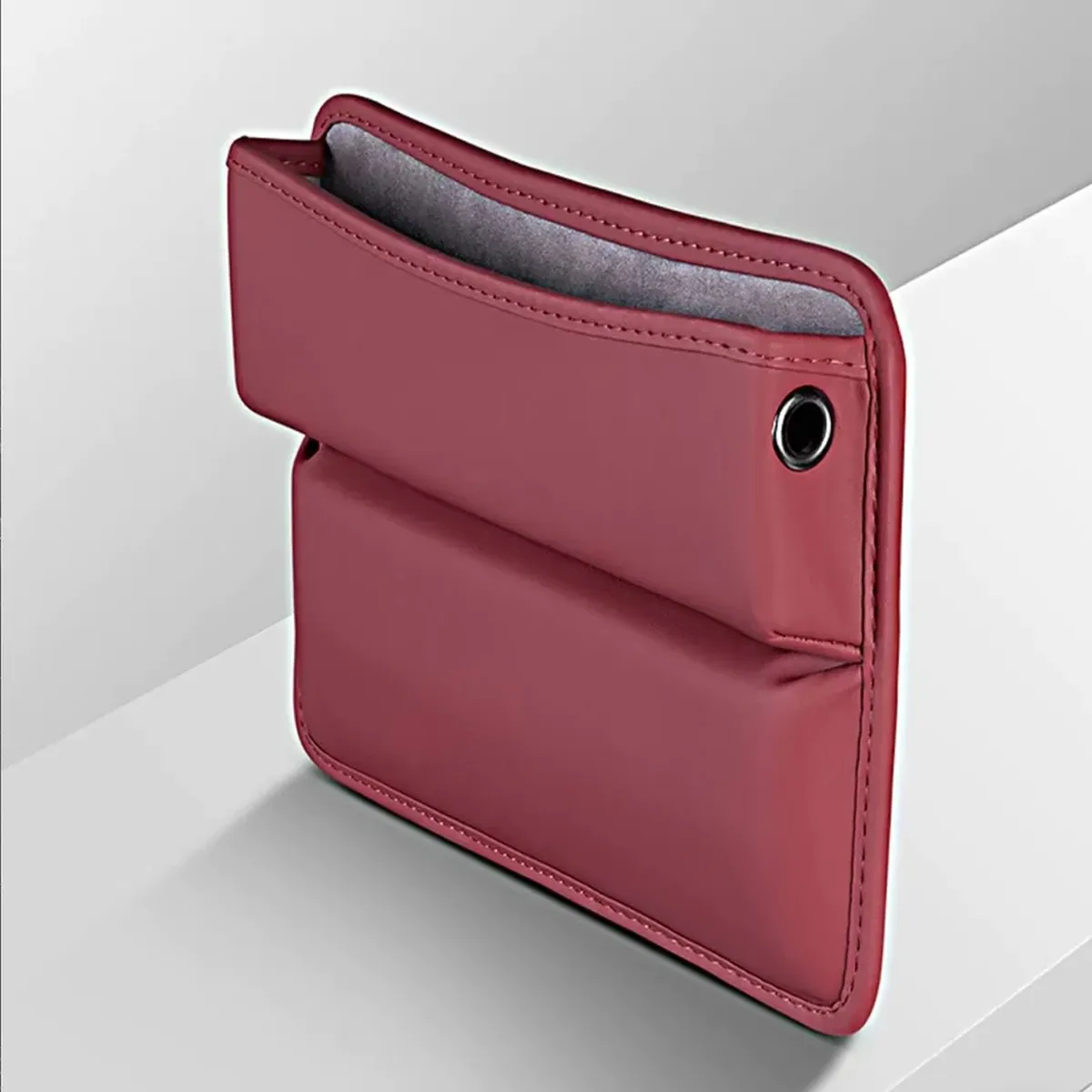 Car Seat Gap Filler Organizer, Custom-Fit For Car, Multifunctional PU Leather Console Side Pocket Organizer for Cellphones, Cards, Wallets, Keys WAUE226