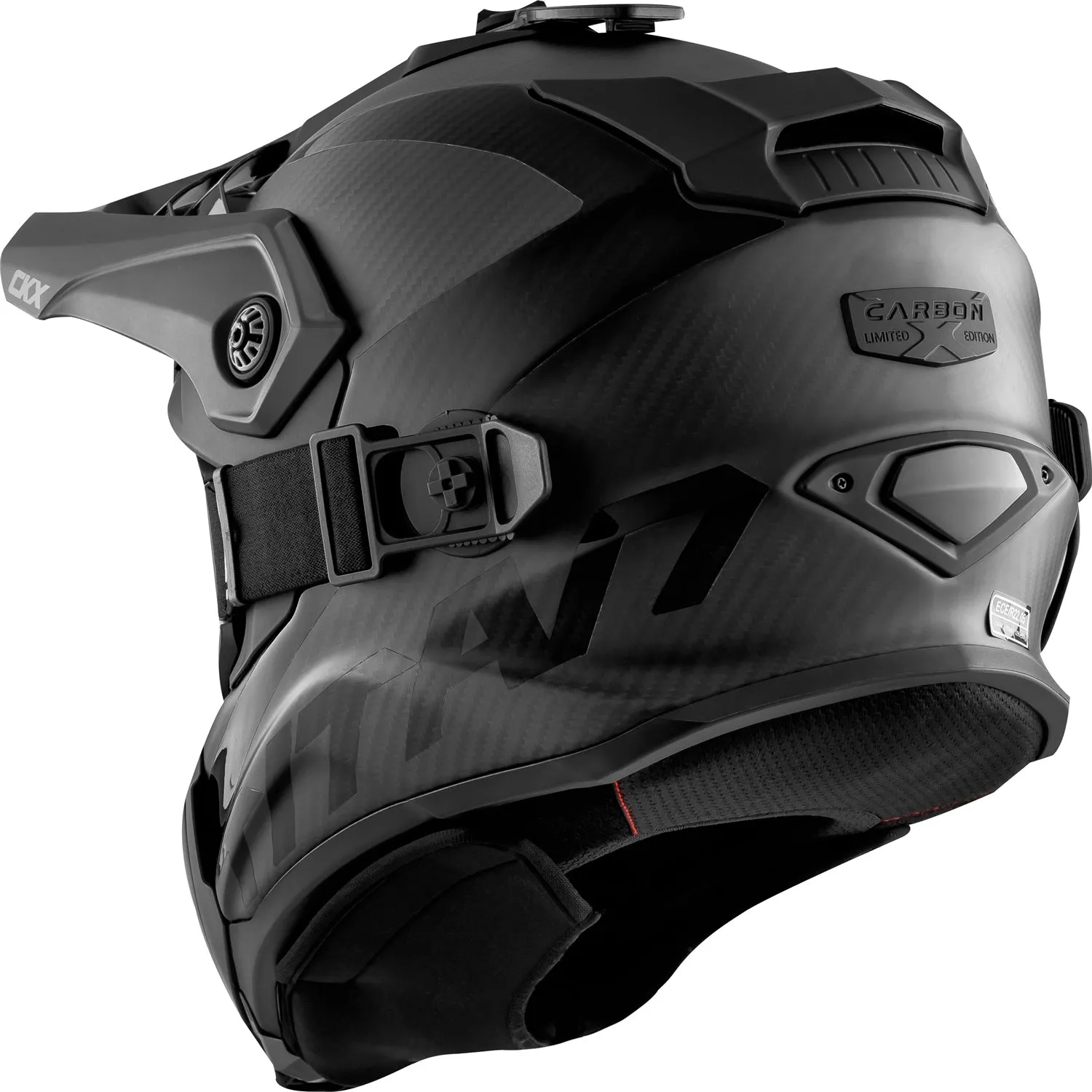 CARBON FIBER ORIGINAL - ELECTRIC COMBO TITAN HELMET