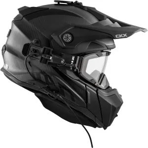 CARBON FIBER ORIGINAL - ELECTRIC COMBO TITAN HELMET