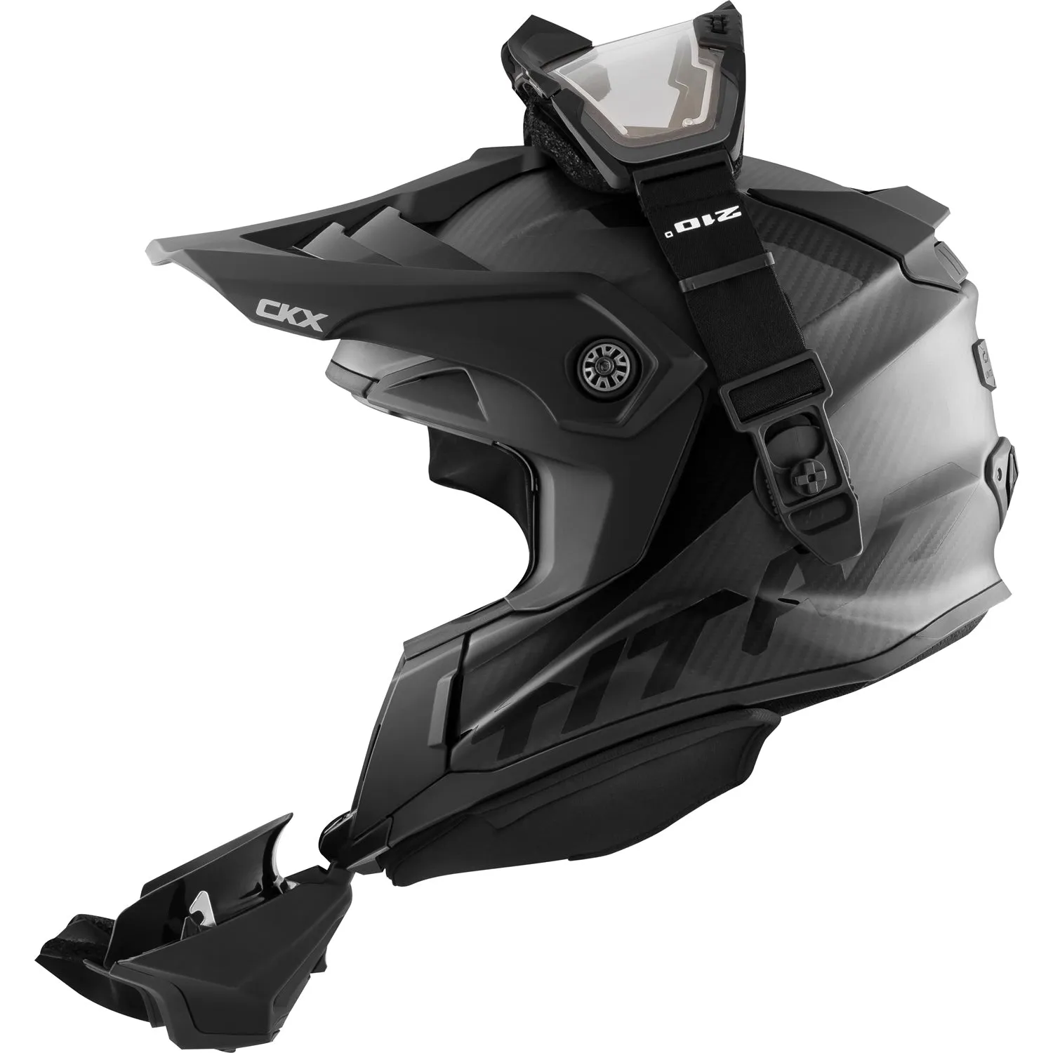 CARBON FIBER ORIGINAL - ELECTRIC COMBO TITAN HELMET