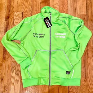 Caution Green Worldwide Reflective Track Top