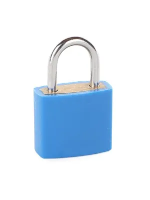 Cellini Accessories Easy Id Padlock Set  Blue