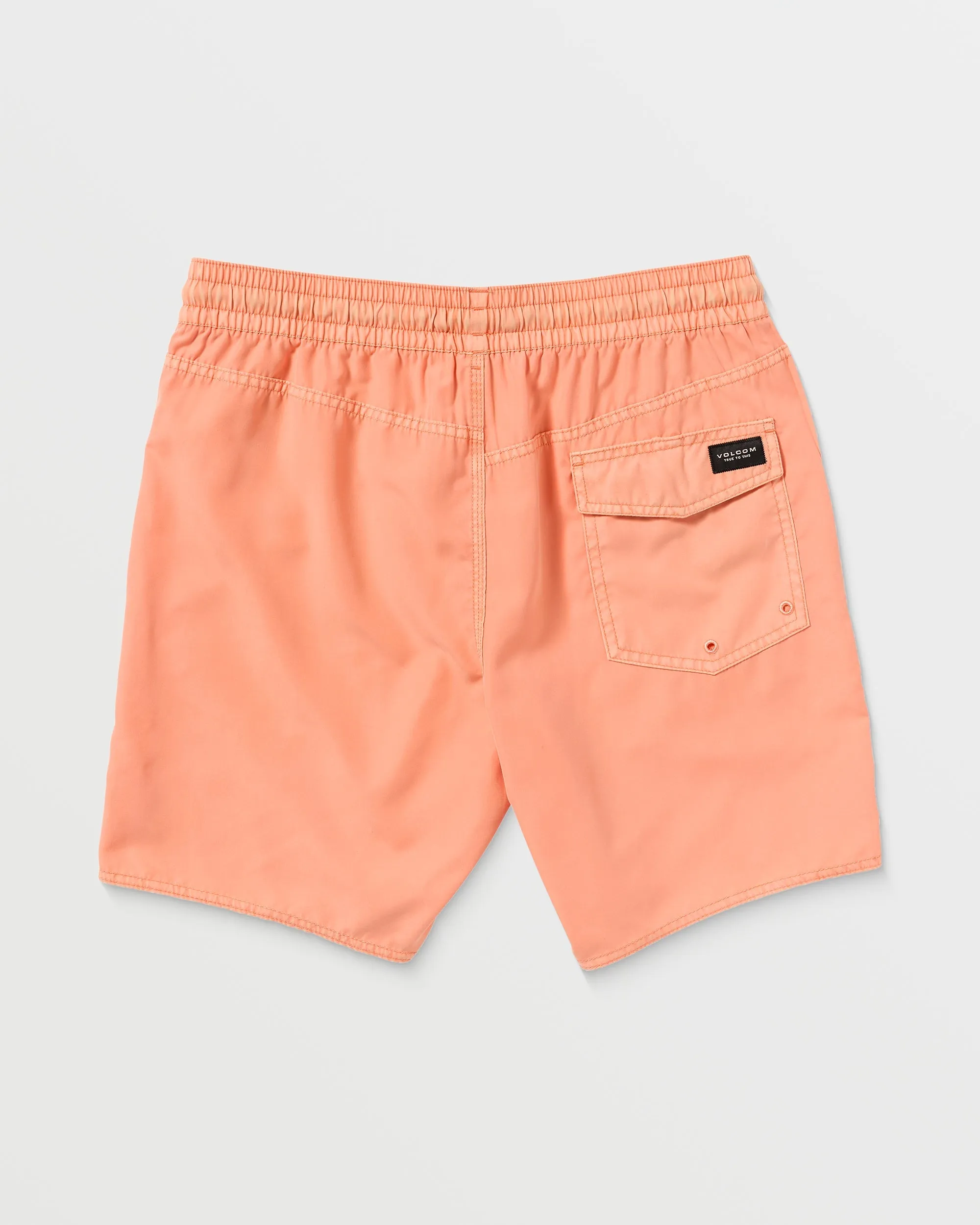 Center Trunk 17" Boardshort - PALE PEACH