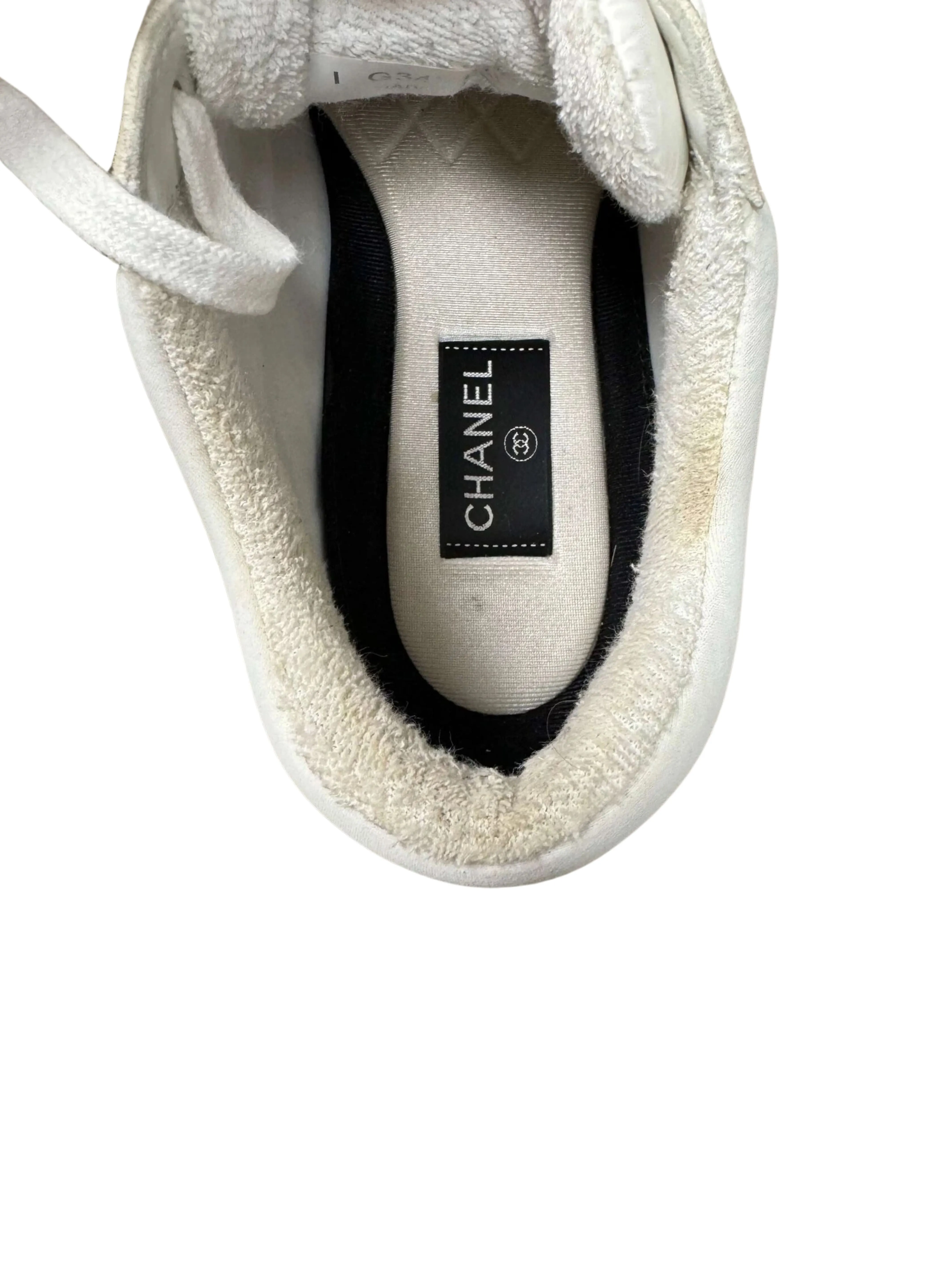 Chanel CC Runners Reflective Trainer - White