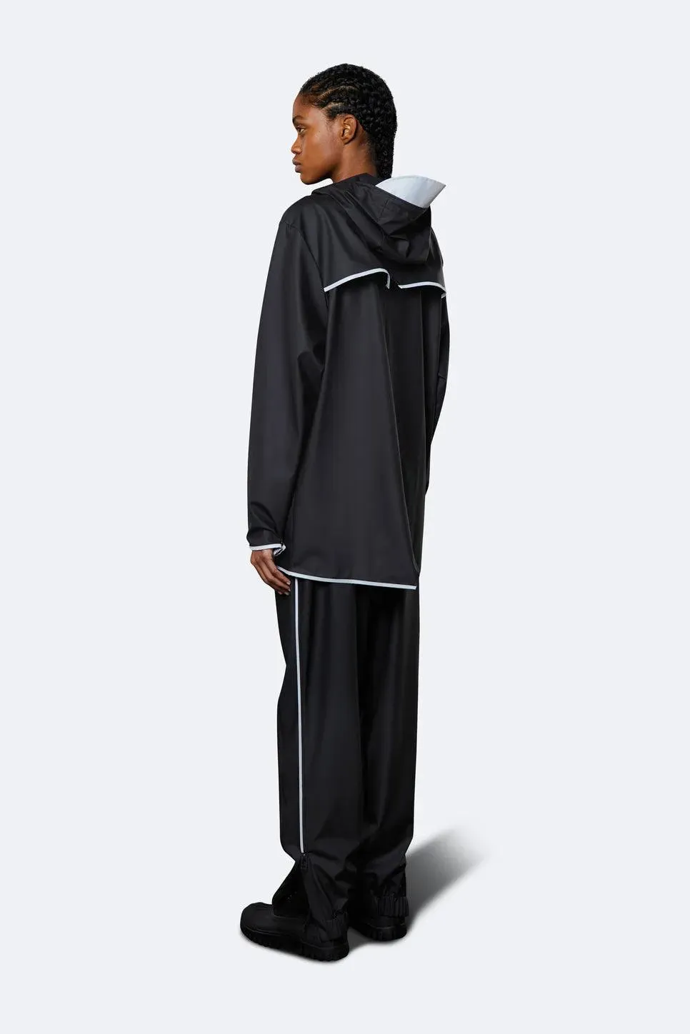 Chubasquero unisex Black Reflective