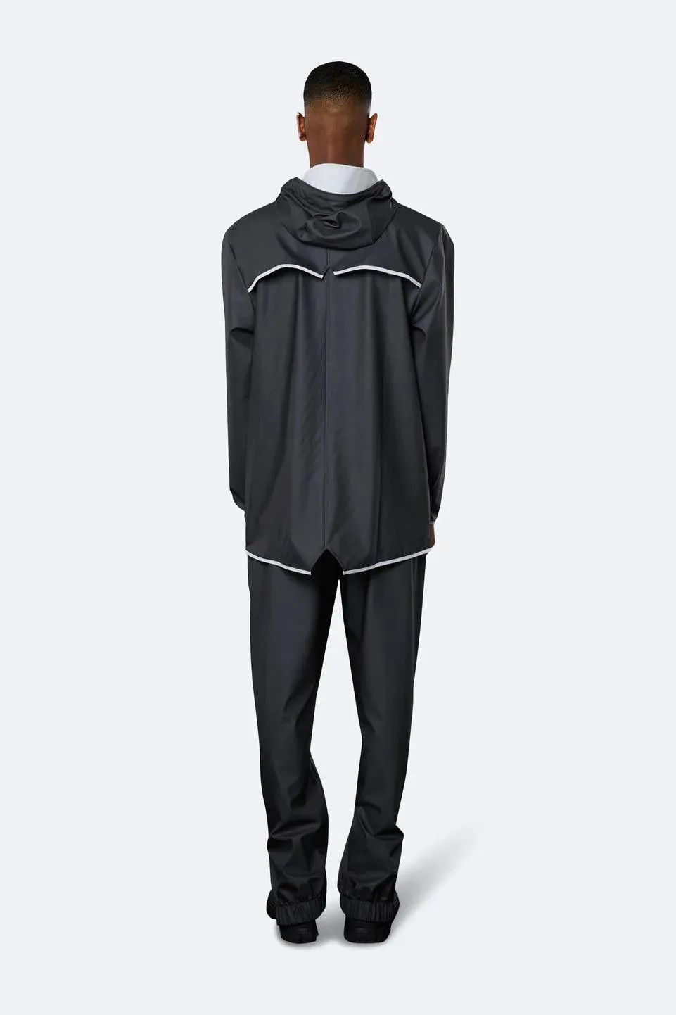 Chubasquero unisex Black Reflective
