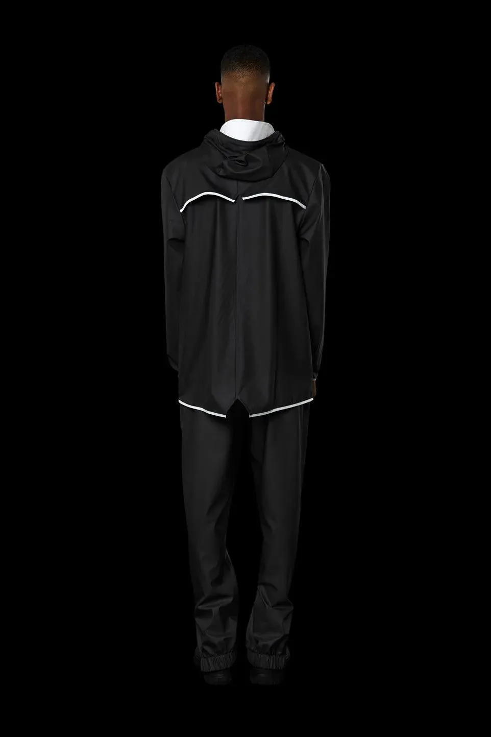 Chubasquero unisex Black Reflective
