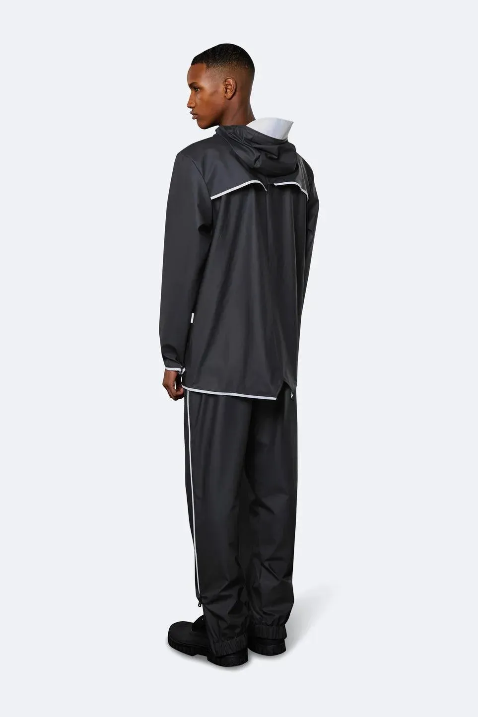 Chubasquero unisex Black Reflective
