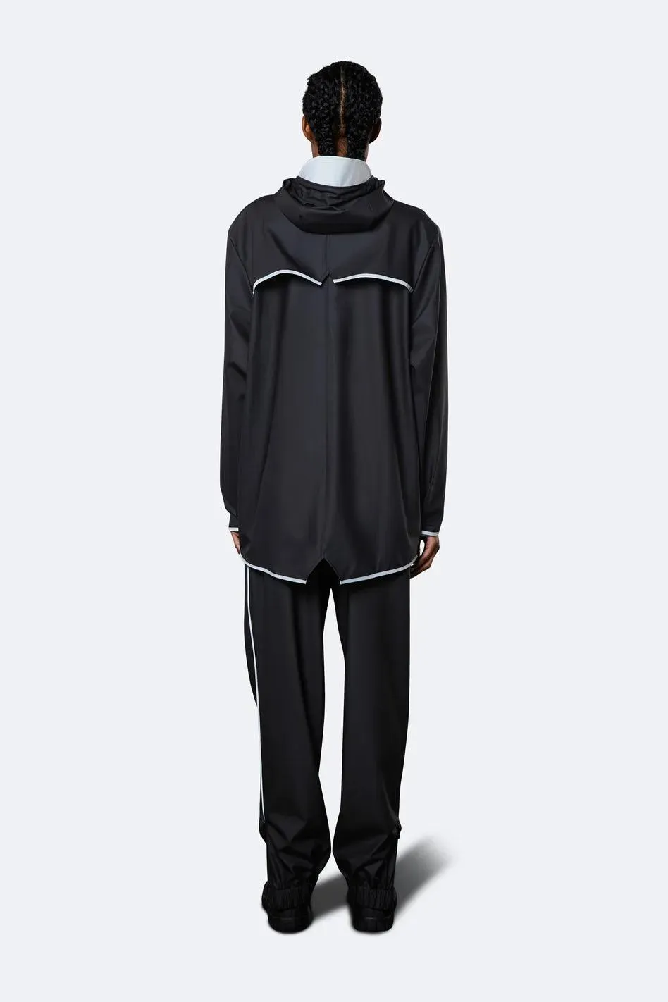 Chubasquero unisex Black Reflective