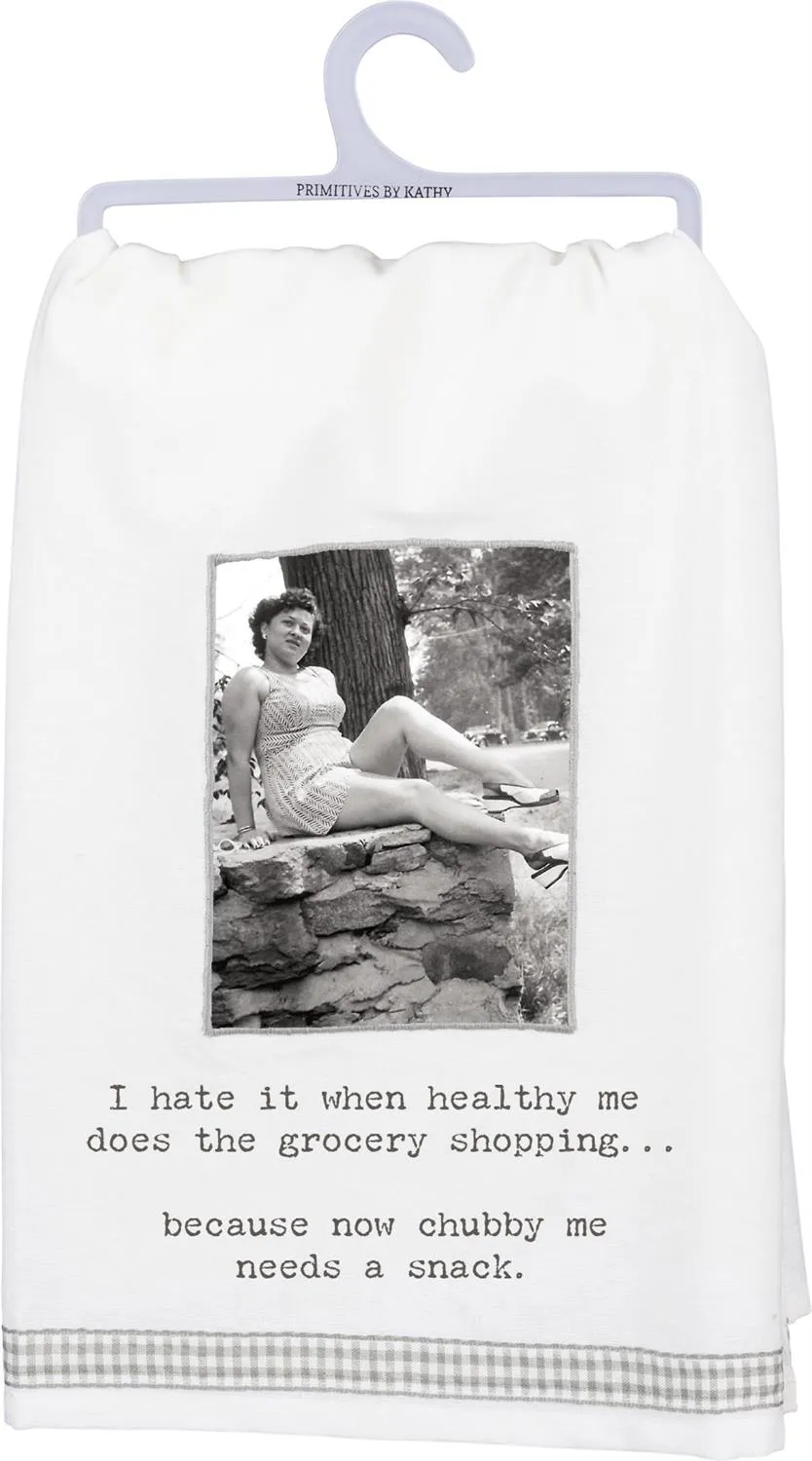 Chubby Me Needs a Snack Kitchen Towel