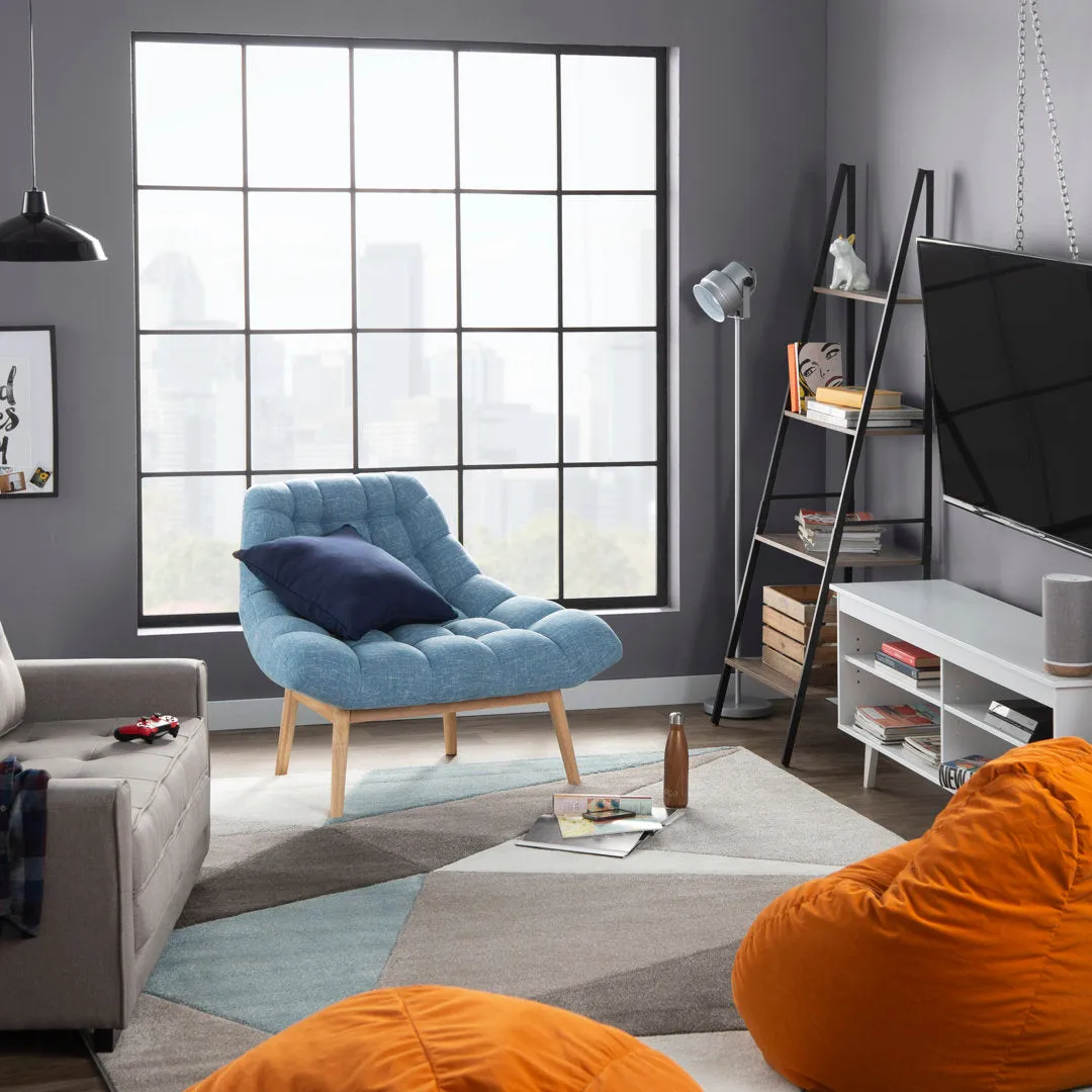 Classic Bean Bag Trule Size: Medium Body Fabric: Orange Microfiber Suede Corduroy