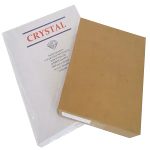 Clear Packaging Bags Plain Polythene LDPE 120G