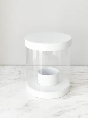 Clear Round Flower/Gift Box in various color