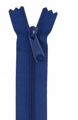 Cobalt 24" Zipper