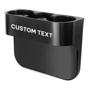 Custom Text Cup Holder Portable Multifunction, Fit with Honda, Cup Holder Expander for Car, Vehicle Seat Cup Cell Phone Drinks Holder Box Car Interior Organizer