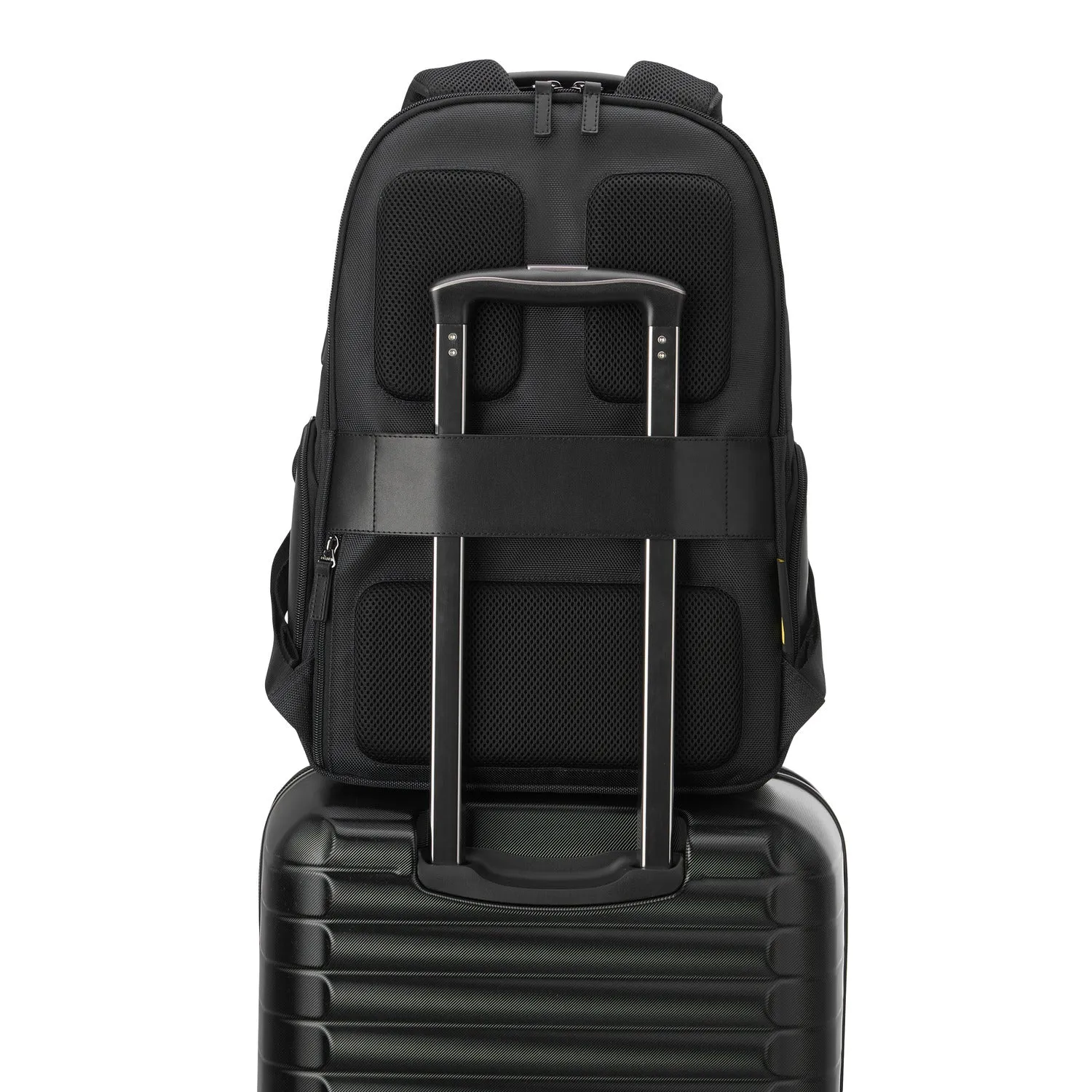 Delsey Wagram Compartment Backpack Laptop  15.6 inch  Black - 00119961000