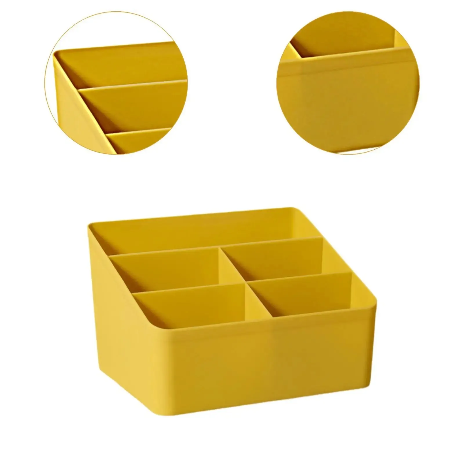 Desktop Storage Box Organizer Vanity Holder Desk Organization Pen Holder Remote Control Holder for Desk Home Dresser Office Dorm