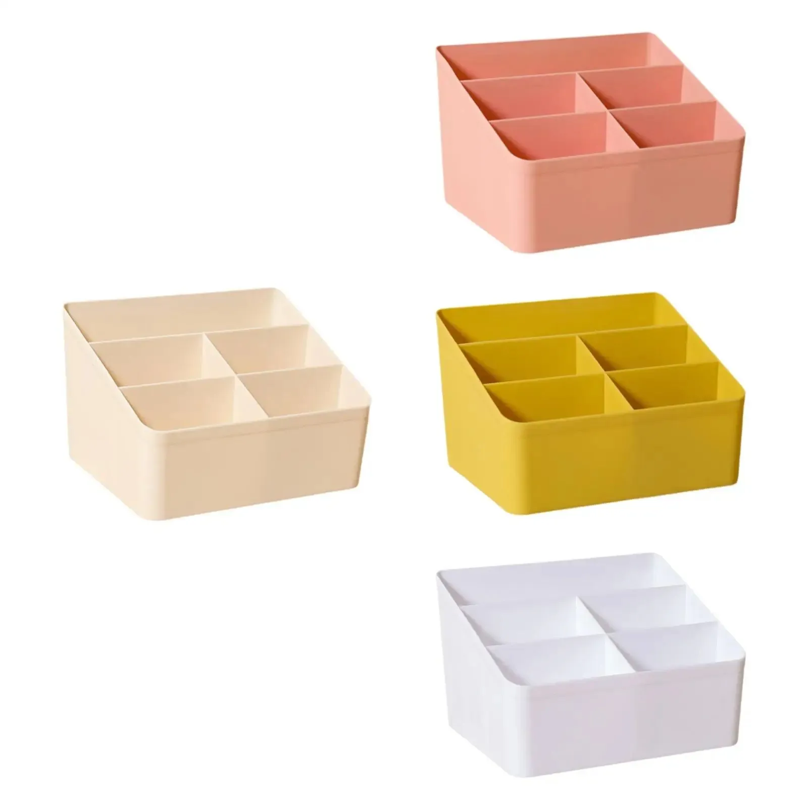 Desktop Storage Box Organizer Vanity Holder Desk Organization Pen Holder Remote Control Holder for Desk Home Dresser Office Dorm