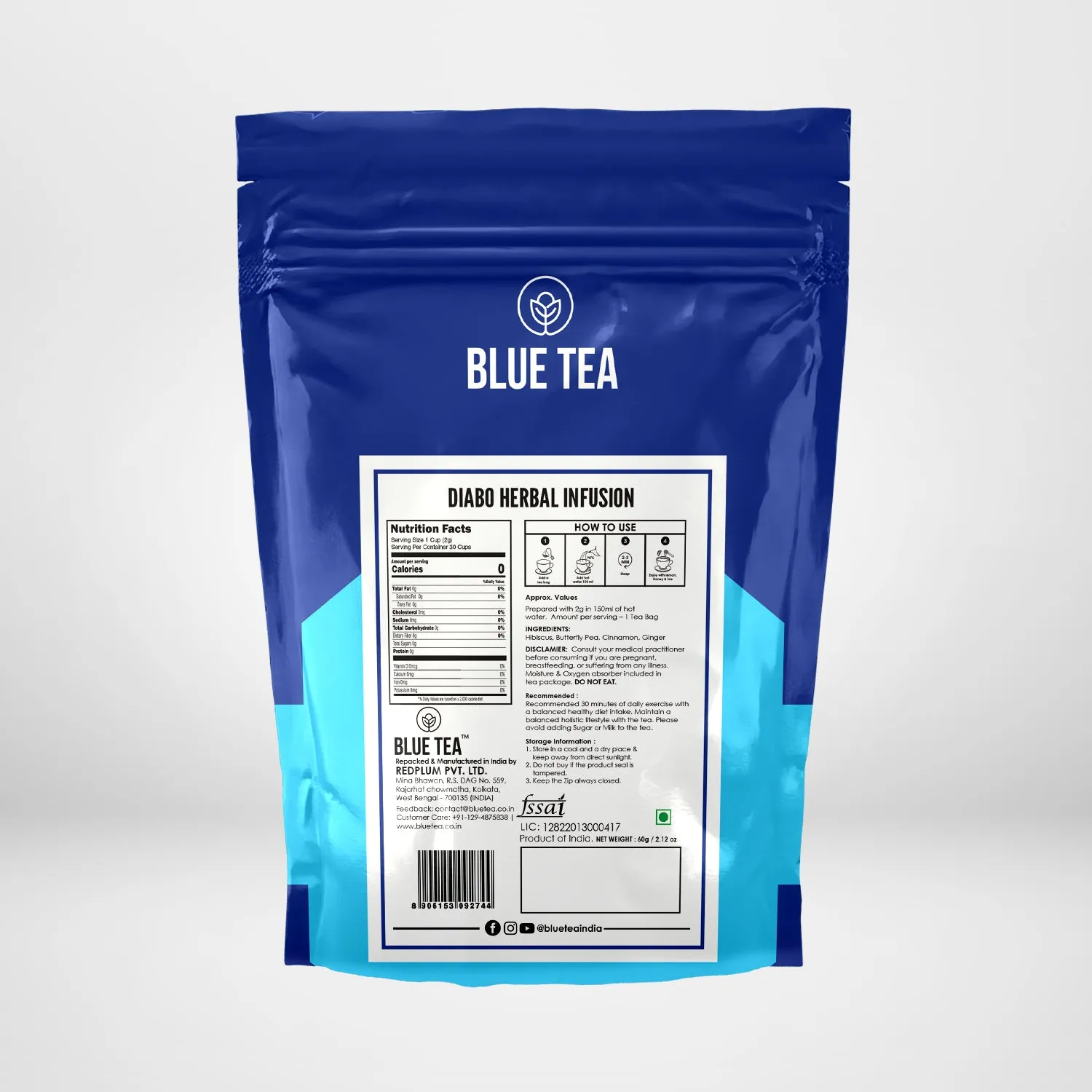Diabo Herbal Infusion - 30 Tea Bags