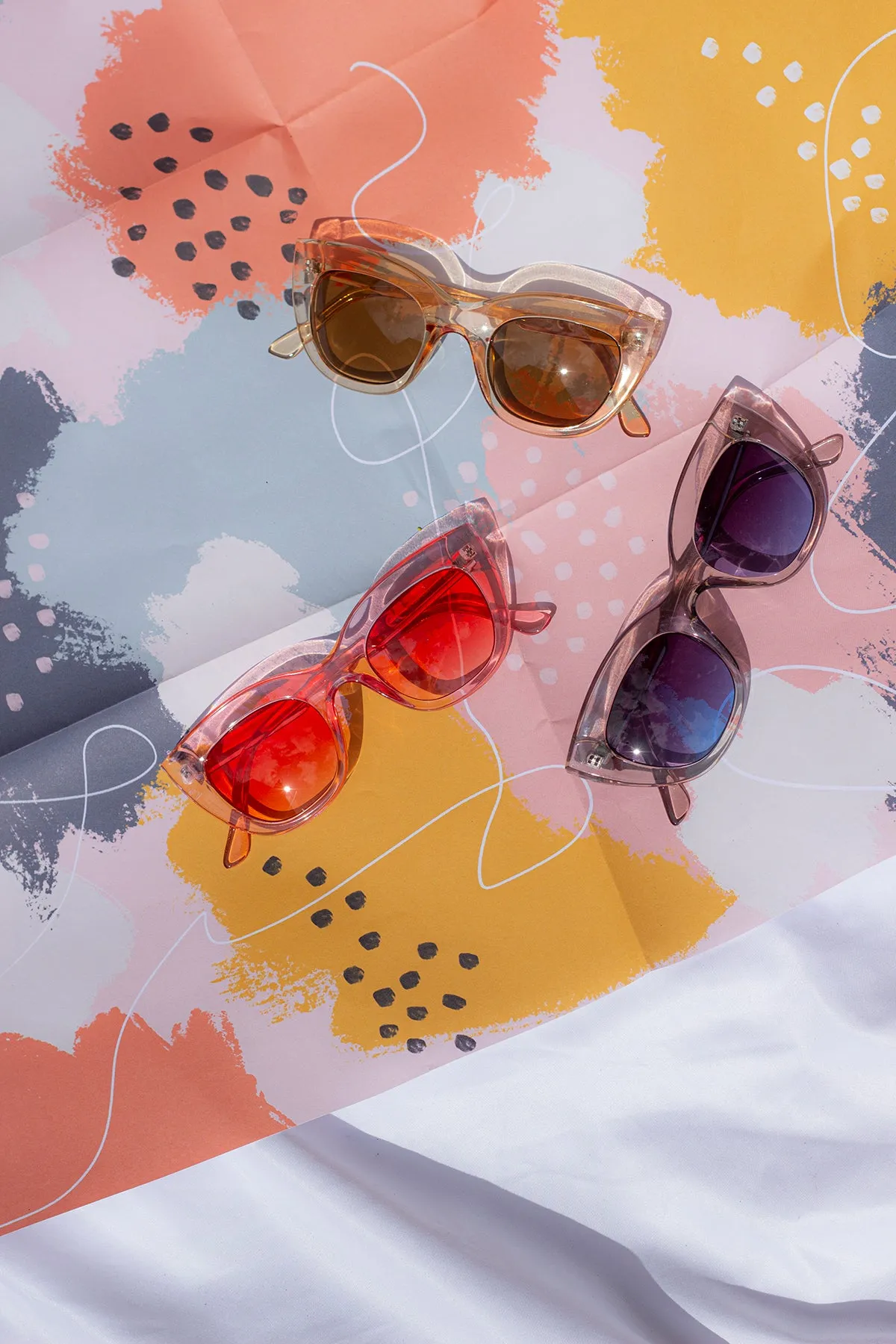 Dish Cat Eye Sunglasses