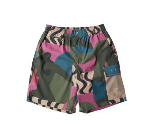 Distorted Camo Shorts