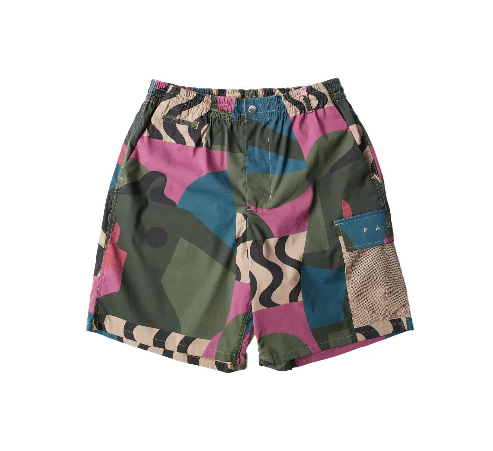Distorted Camo Shorts