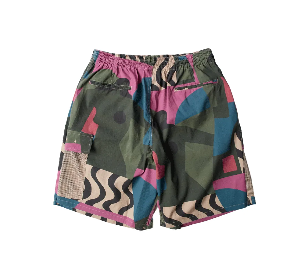 Distorted Camo Shorts