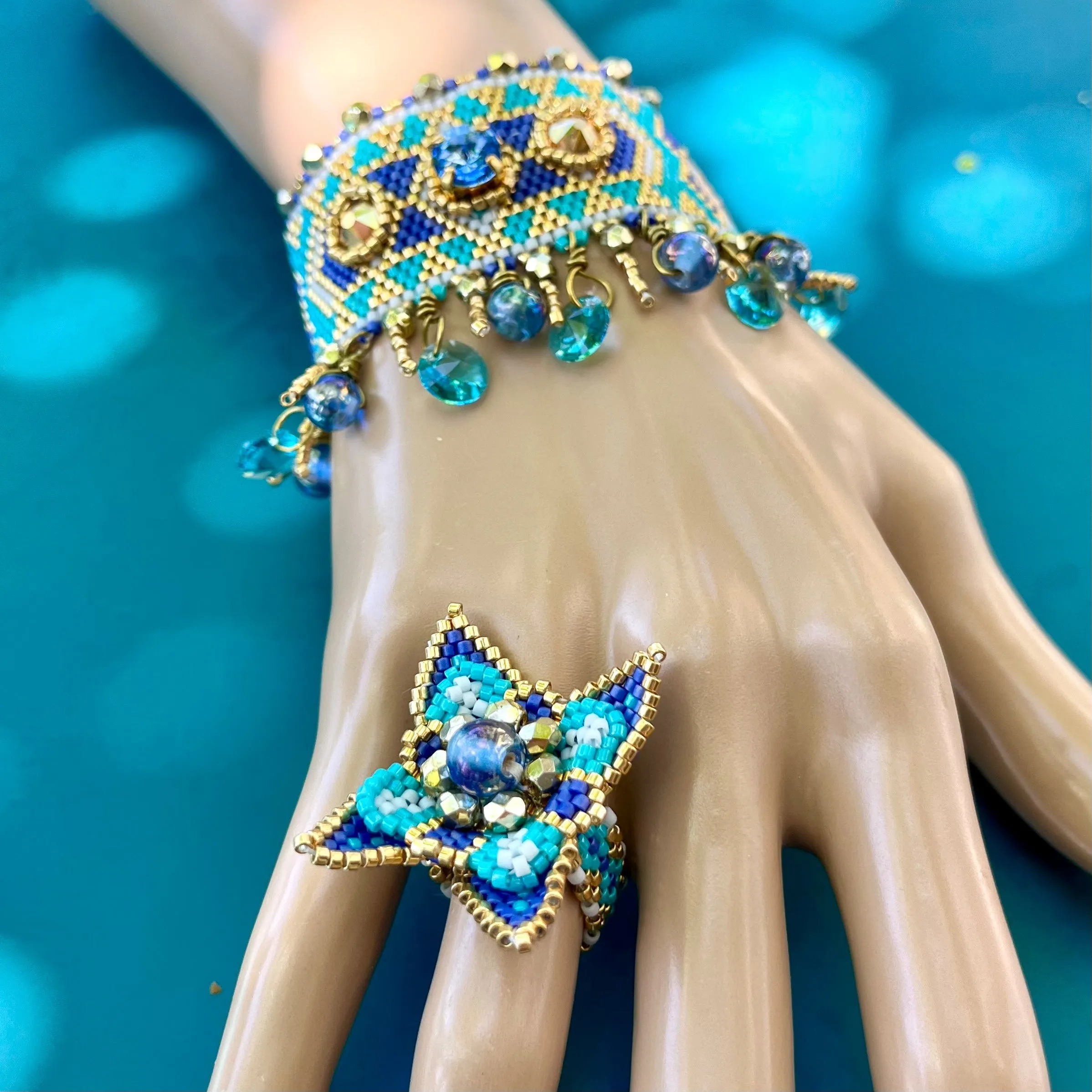 DIY Pattern - Bague FLOWER 3D