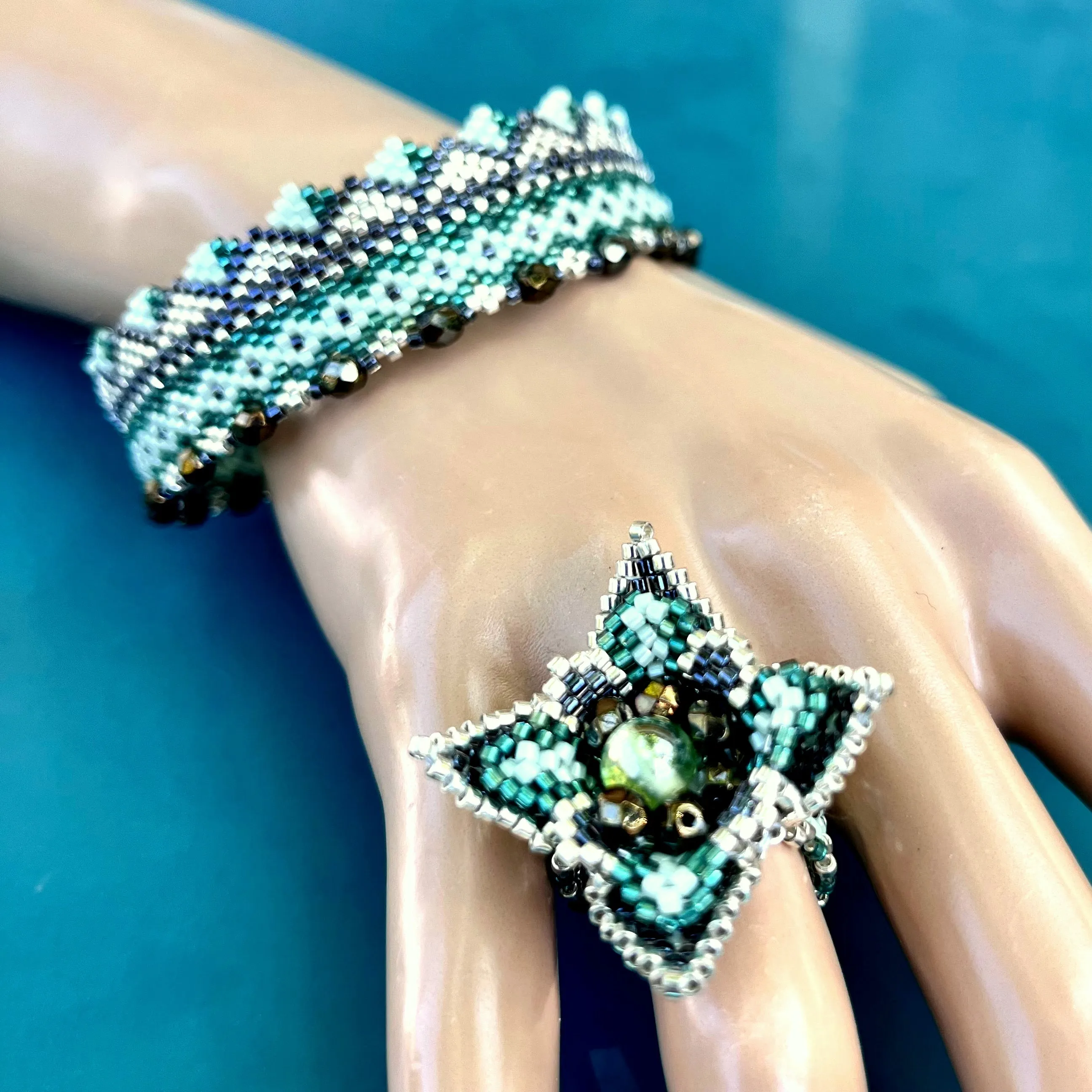 DIY Pattern - Bague FLOWER 3D