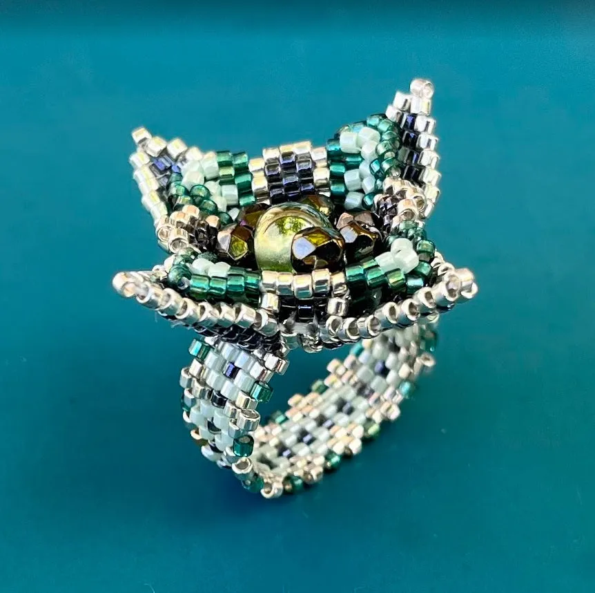 DIY Pattern - Bague FLOWER 3D