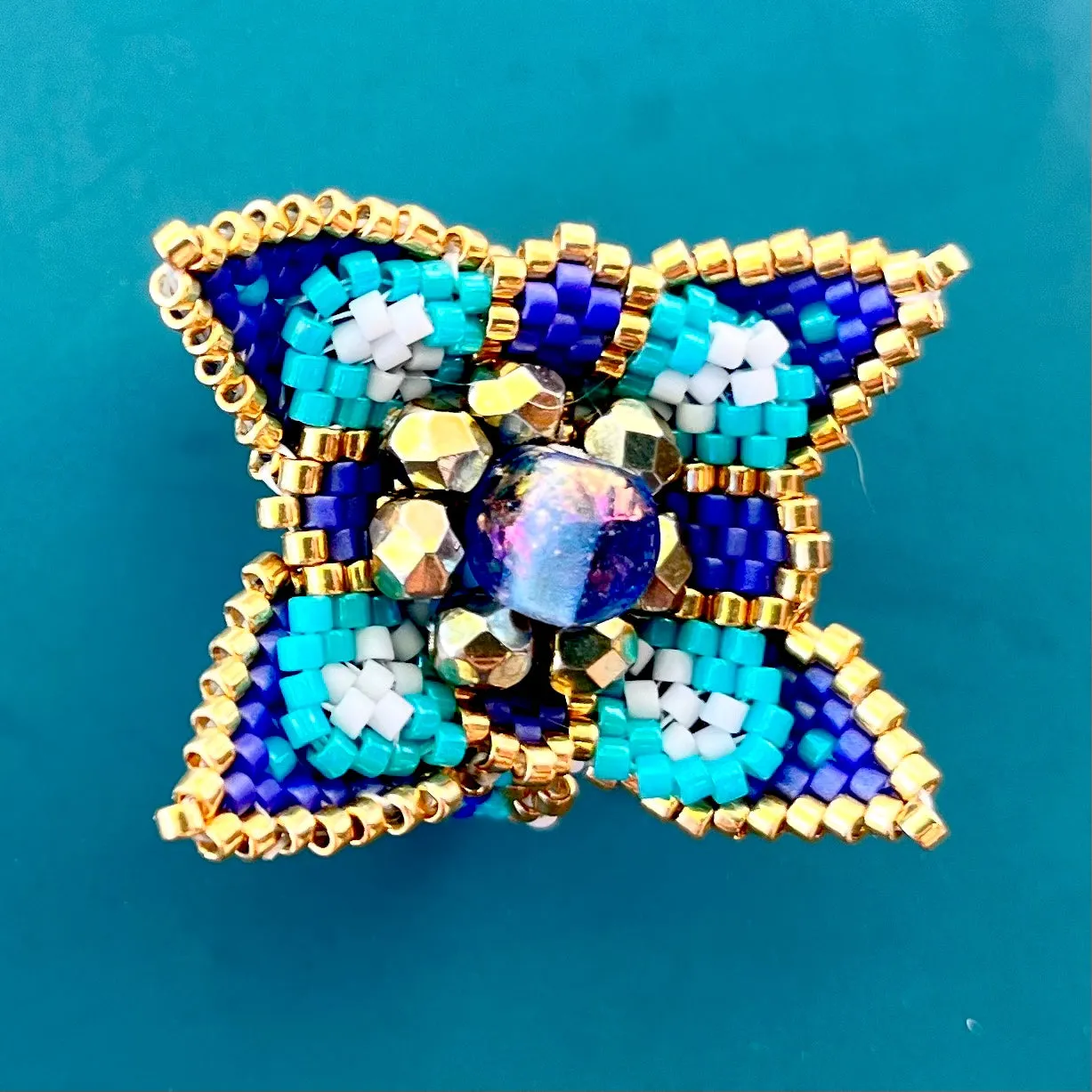 DIY Pattern - Bague FLOWER 3D