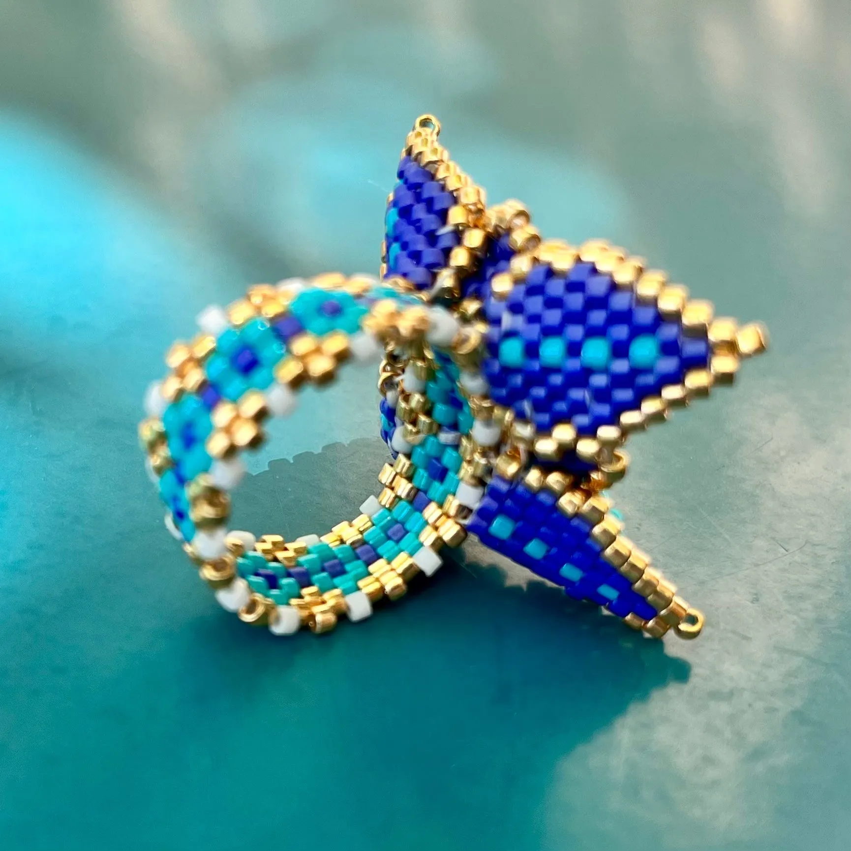 DIY Pattern - Bague FLOWER 3D