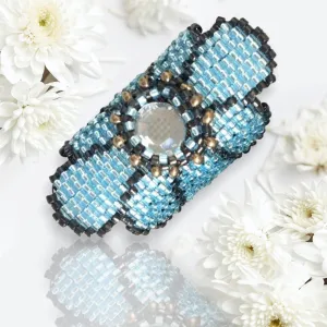DIY Pattern - Bague Maxi Fleur Ciel