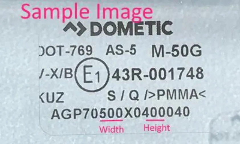 Dometic Sietz Window Stay (Pair) BG3637 - 350mm Friction Type