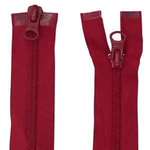 Double Slider Nylon/Plastic 2 Way Zip - With Metal Sliders 17" (43cm)