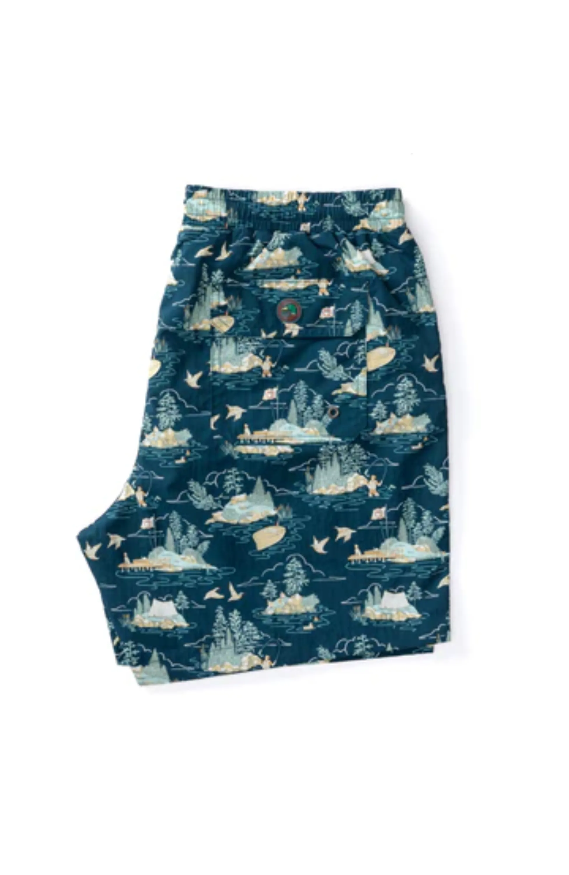 Duck Head - 6" Print Sailport Swim Short