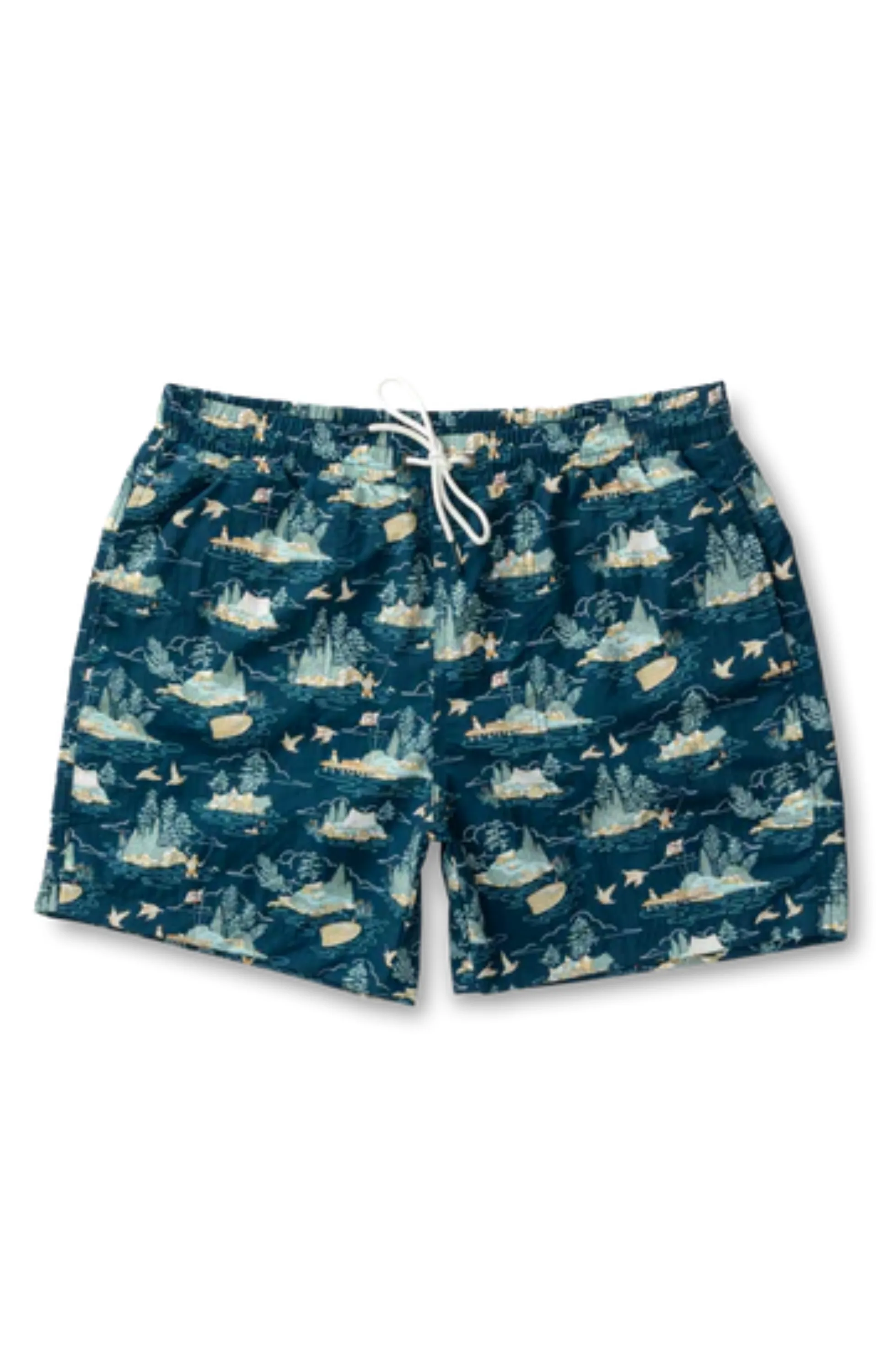 Duck Head - 6" Print Sailport Swim Short