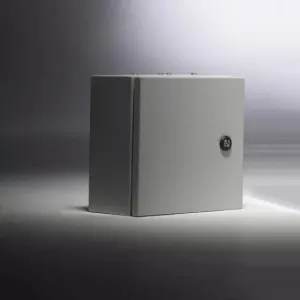 Europa STB303015A IP65 Epoxy Coated Steel Enclosure 300x300x150mm