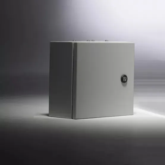 Europa STB303015A IP65 Epoxy Coated Steel Enclosure 300x300x150mm