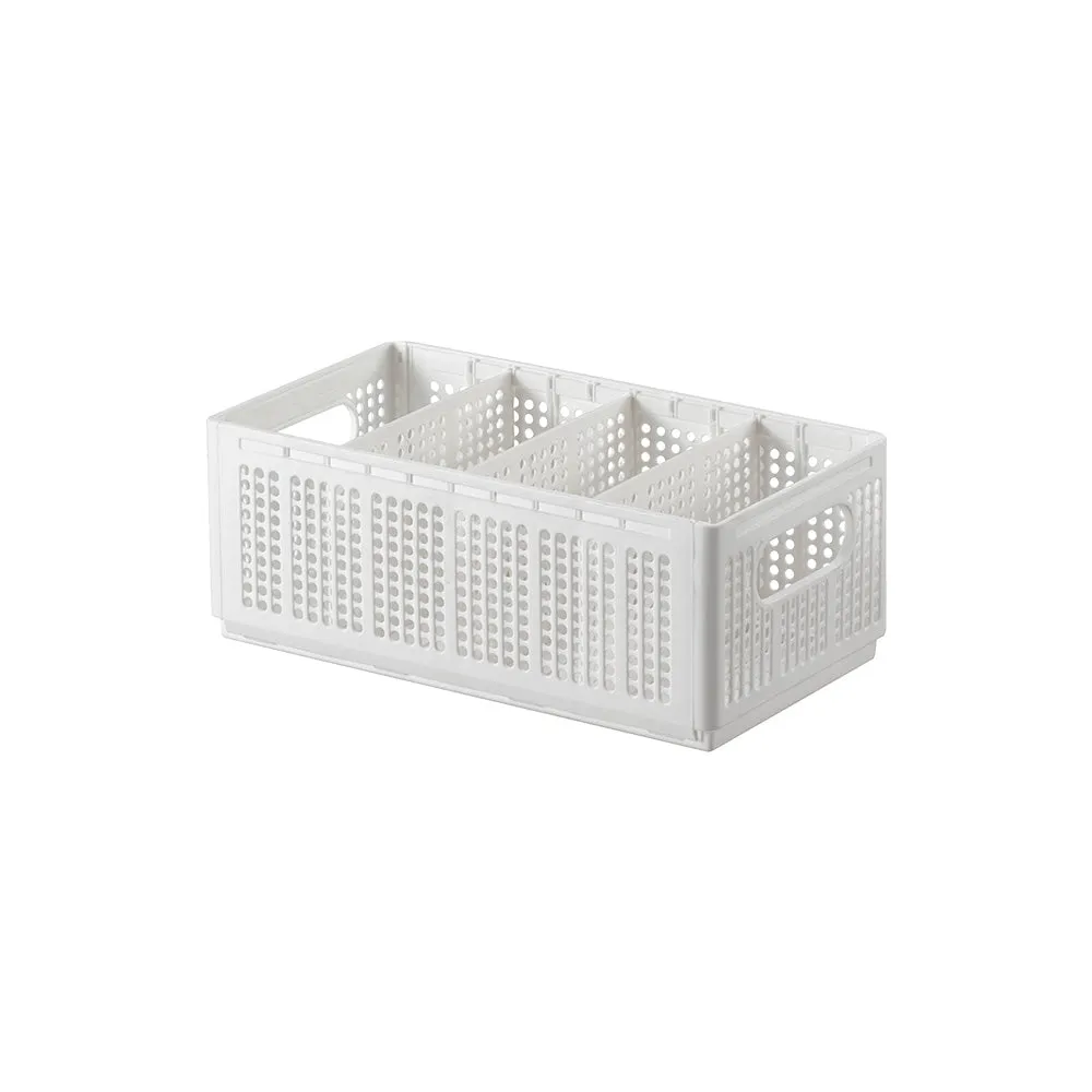 FaSoLa Foldable Storage Basket - White, Medium