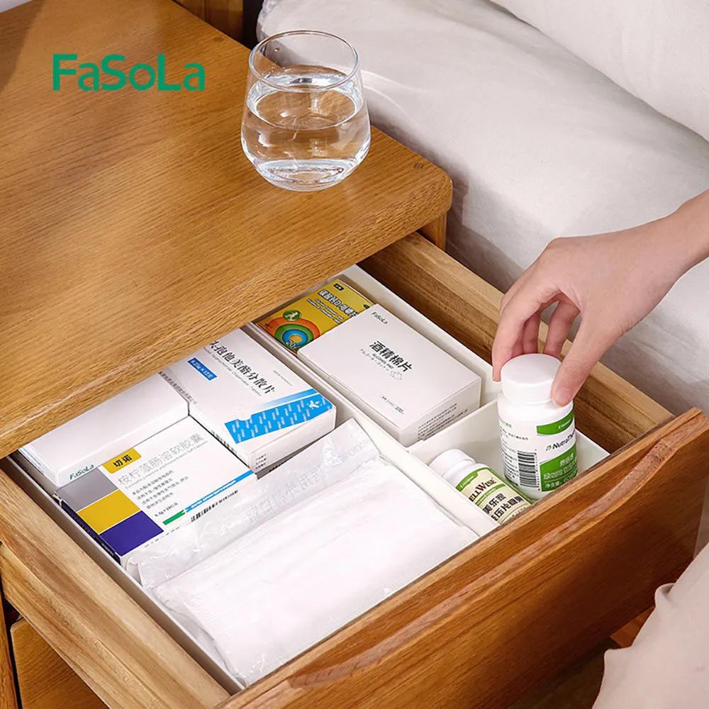 FaSoLa Medium Drawer Organizer - White