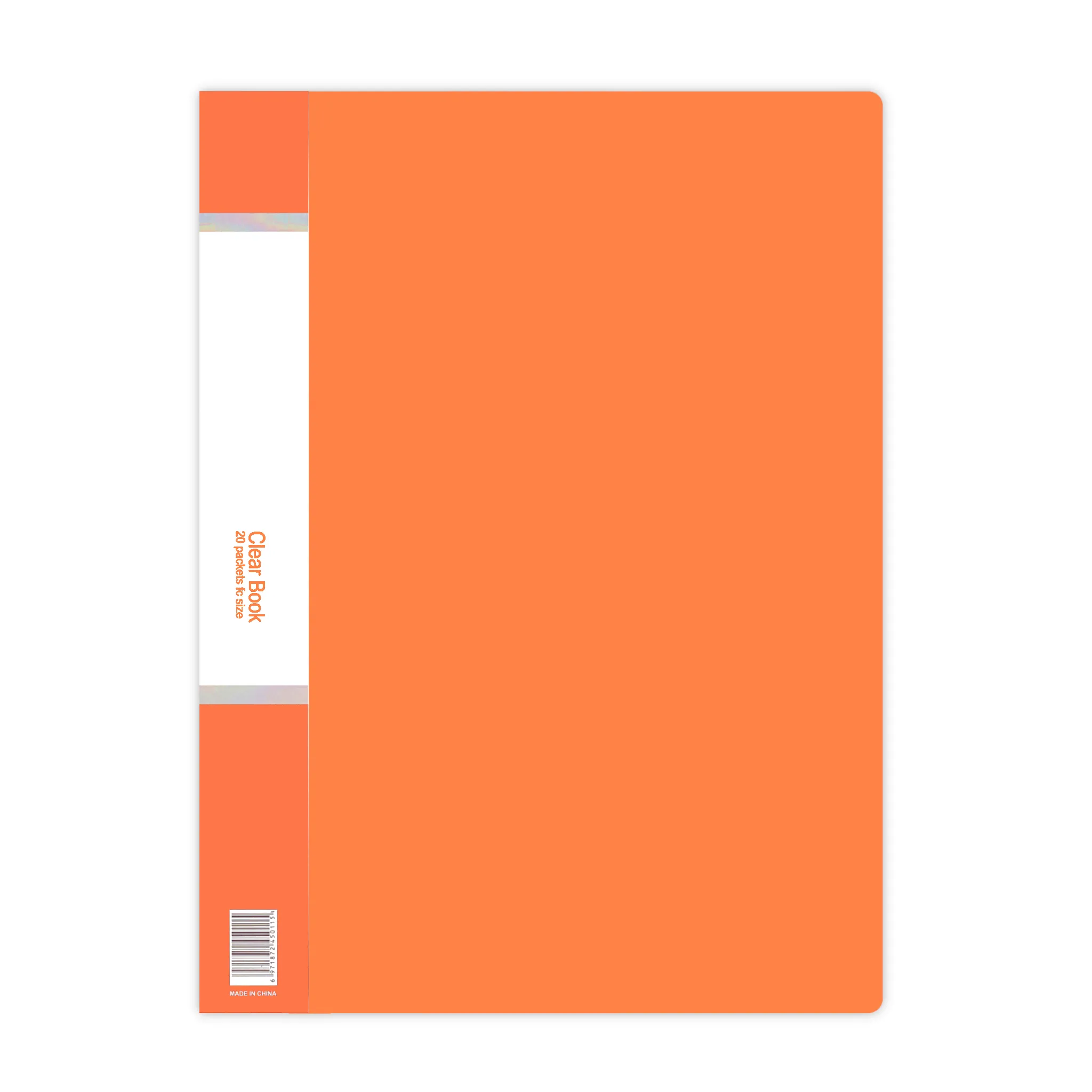 Feilibao Display Book 20 Fixed Pockets A4